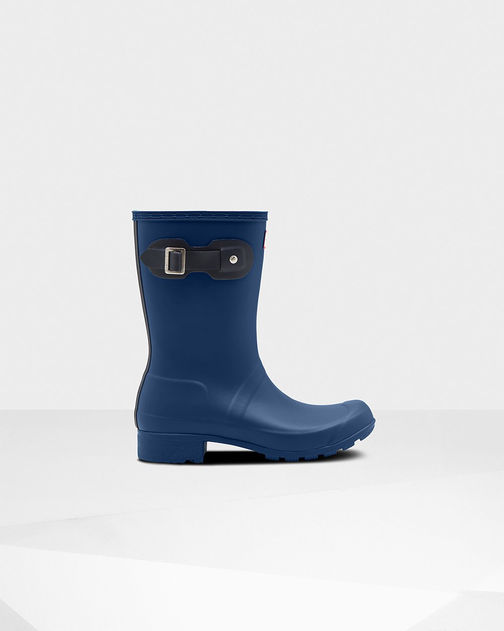 Women Hunter Original Tour Foldable | Short Rain Boots Navy | NZ-60841-EWKD